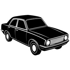 Vehicle Silhouette Black Vector
