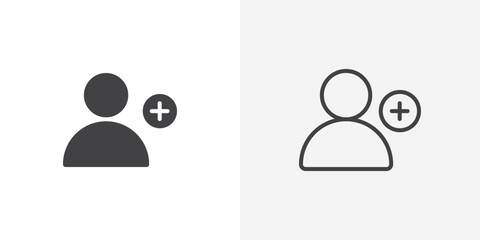 Follower Icon set. vectors for apps and website designs