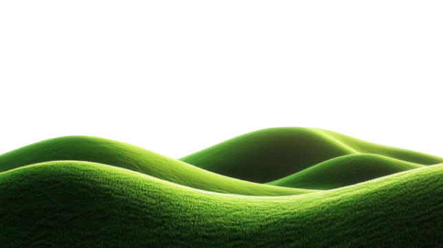 Rolling Green Hillscape