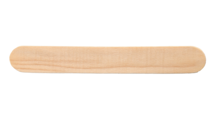 a single rolling pin isolated on a seamless background, showcasing its natural wood texture and smooth form.