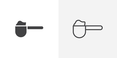 Scoop Icon set. vectors for apps and website designs