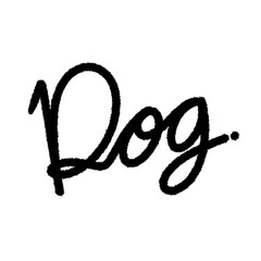 dog png doodle handwrite cartoon kid element