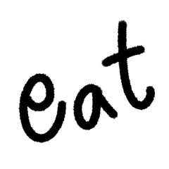 eat png doodle handwrite cartoon kid element