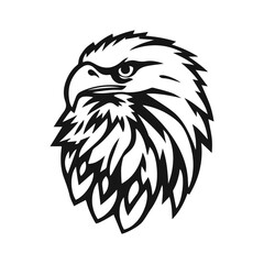 Obraz premium Stylish Eagle Logo, Perfect for Branding and Emblems