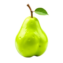 Green-Pear-Isolated-Fruit-Healthy-Food-Nutrition