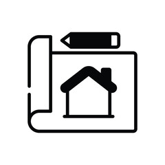 Blueprint  vector icon