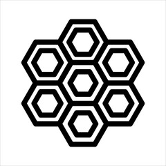 honey line icon vector illustration isolated on white background