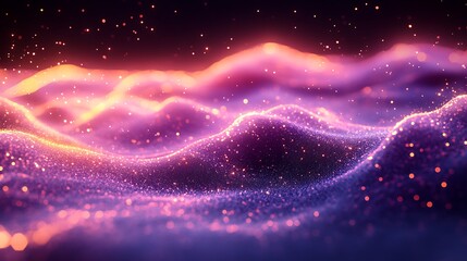 abstract background with stars
