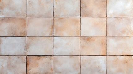 Elegant tiled background with a neutral symmetrical pattern