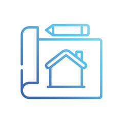 Blueprint  vector icon