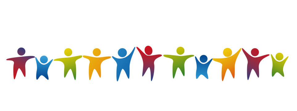 icone, silhouette, bambini, bimbi, infanzia, asilo,  allegria, felicit&agrave;, scuola