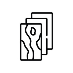 plywood vector icon