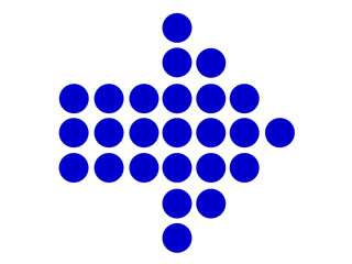 circle dotted arrow
