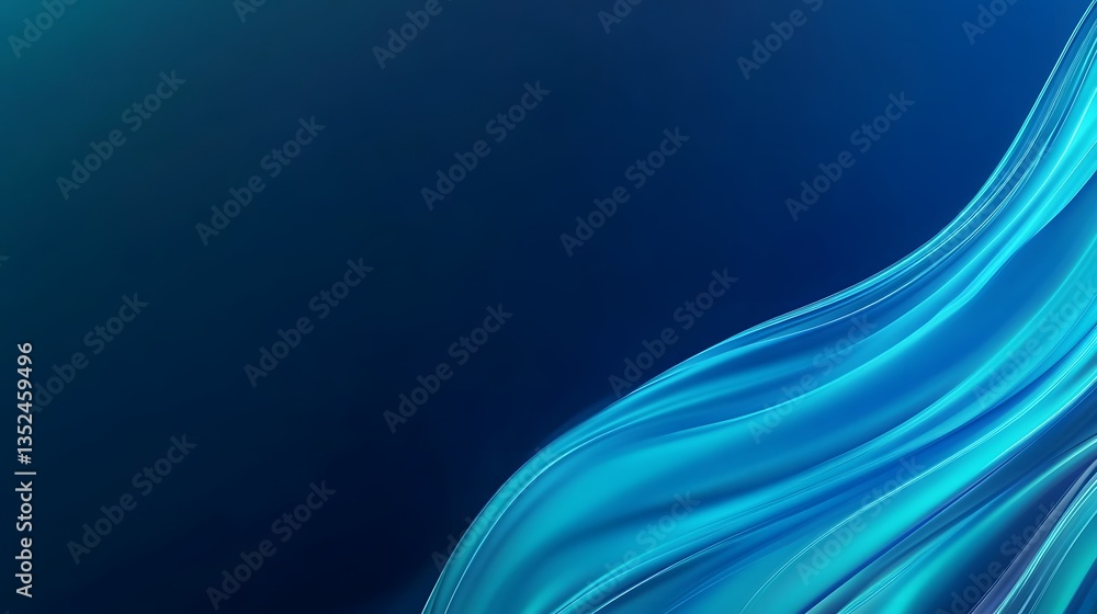 Poster abstract gradient flow background for professional presentations