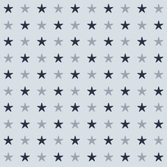 Seamless vector background with colorful stars. Lilac stars five-pointed vector for wallpaper, textile, fashion, background, stationary, wrapping, card, and phone cases.