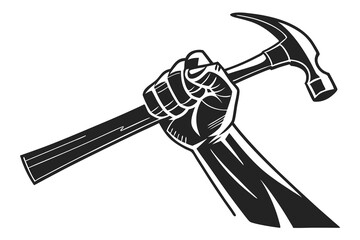 Forged in Power Hammer Clutched by a Fist