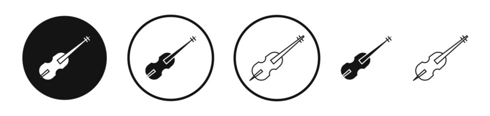 Cello icon set. vector icons for apps and website ui design