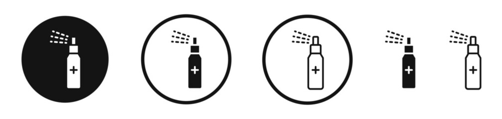 Medical pump icon set. vector icons for apps and website ui design