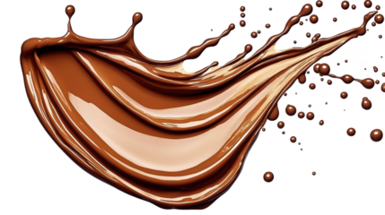 Delicious Chocolate Splash Art