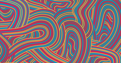 Abstract colored background textured irregular wave striped lines. seamless geometric pattern design for certificates, invitations, textiles, apparel, covers, banners and more.