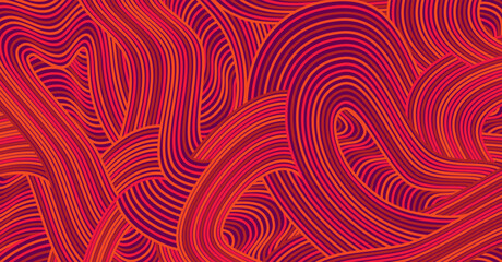 Abstract colored background textured irregular wave striped lines. seamless geometric pattern design for certificates, invitations, textiles, apparel, postcard, covers, banners and more.	