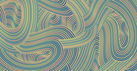 Abstract colored background textured irregular wave striped lines. seamless geometric pattern design for certificates, invitations, textiles, apparel, covers, banners and more.