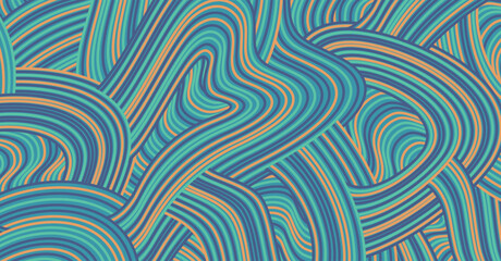 Abstract colored background textured irregular wave striped lines. seamless geometric pattern design for certificates, invitations, textiles, apparel, postcard, covers, banners and more.	