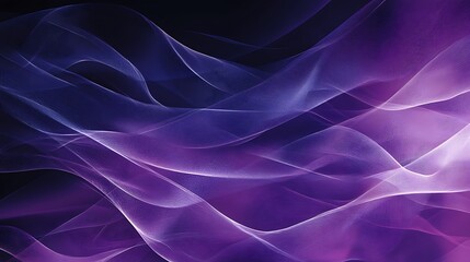 Obraz premium Abstract Purple Flowing Lines. (3)