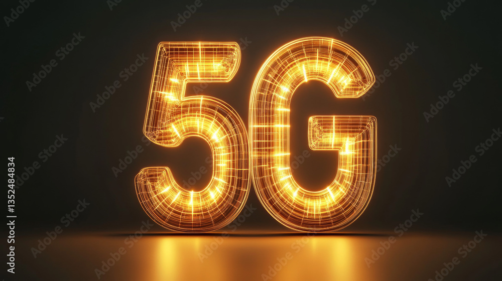 Poster digital cyberspace and digital data network connections. global network transfer digital data 5g hig