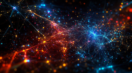 Technology Digital Data Network Connection and Cyber Security Concept, Social network connections, Global network 5g high-speed internet connection data analysis abstract background.