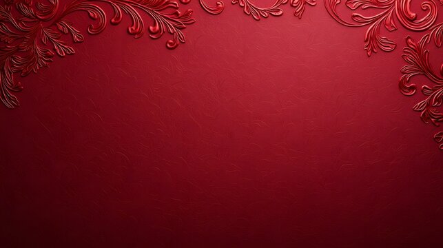 Ornate Baroque Inspired Presentation Background Banner