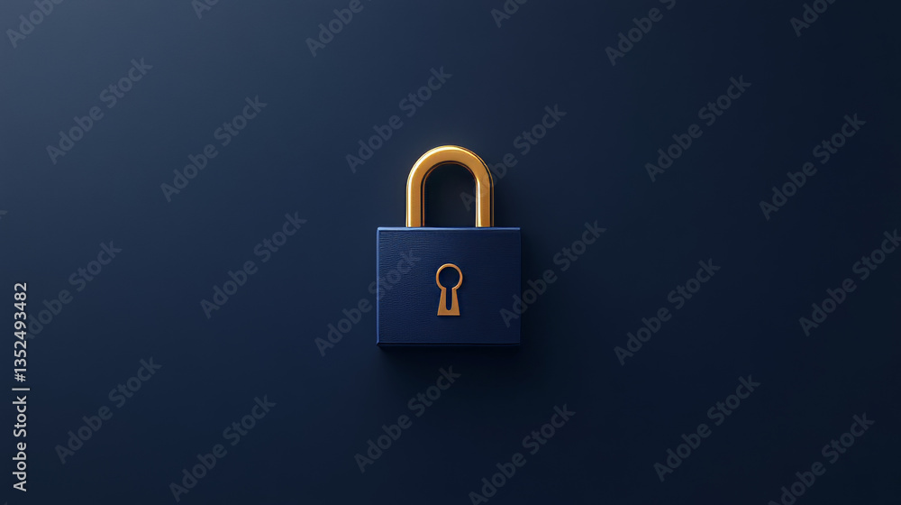 Poster data protection background is a concept in cybersecurity and privacy technology. a small padlock bin