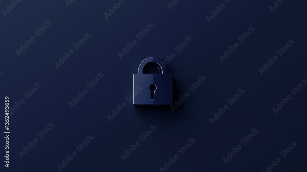 Poster data protection background is a concept in cybersecurity and privacy technology. a small padlock bin
