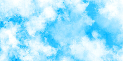 Abstract grunge sky blue soft painted watercolor paint splash. inspiring views of fluffy clouds blue sky background. cloudy blue sky various natural clouds and smoke. morning cloud in the sky.