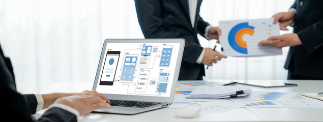 UX UI design process for brisk mobile application and website . Creative prototype of wireframe for...