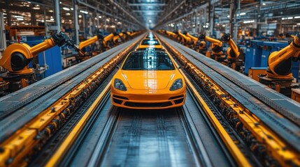 Assembly Line: Precision and Innovation in Automotive Manufacturing