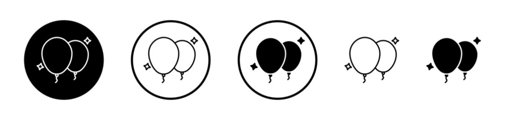 Balloons vector icon symbol. illustration sign collection. © Creatives