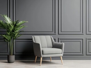 bedroom interior design inspiration wall textures serenity. Luxury suite with a tufted fabric wall, soft gray tones, and recessed warm LED lighting