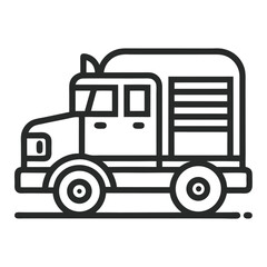 truck vector illustration