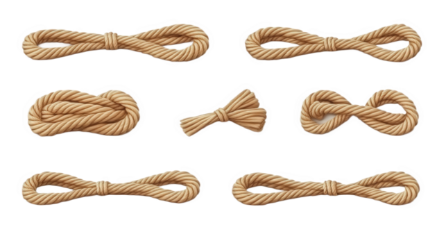 Various Types of Rope Knots and Twists