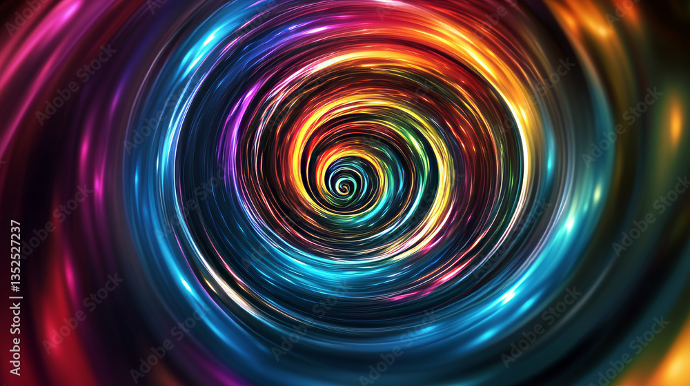 Poster digital wave abstract environment background