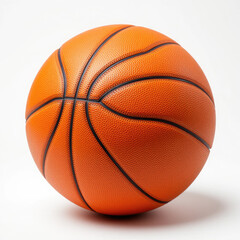 Fototapeta premium basketball ball isolated on white