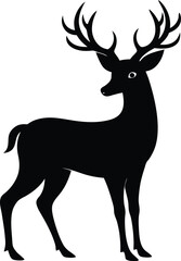 Fototapeta premium deer vector illustration