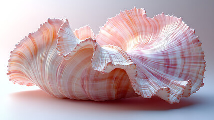 sea shell isolated on white