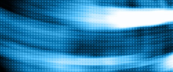 Naklejka premium abstract blue background with motion blur and halftone texture