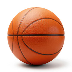 Fototapeta premium basketball ball isolated on white