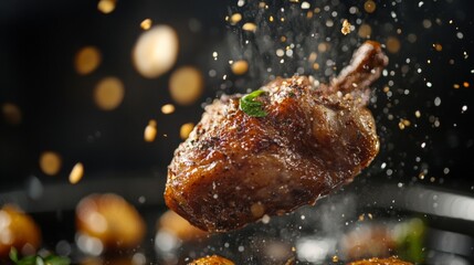 Roasted Chicken Drumstick with Spices