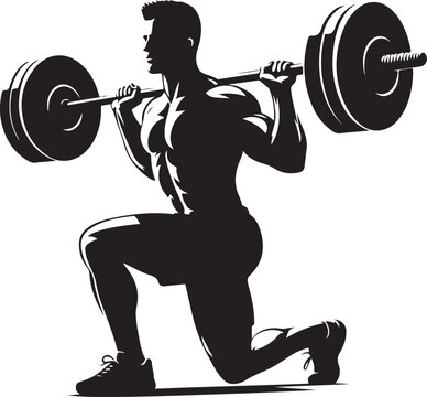 recommend clip art: Workout silhouette fitness and Graphic vector black color silhouette