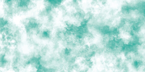Light blue green background with marbled watercolor texture grunge, pastel spring or Easter background abstract misty illustration with wispy smoke, abstract cloudy banner or website header design
