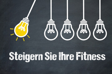 Fototapeta premium Steigern Sie Ihre Fitness 